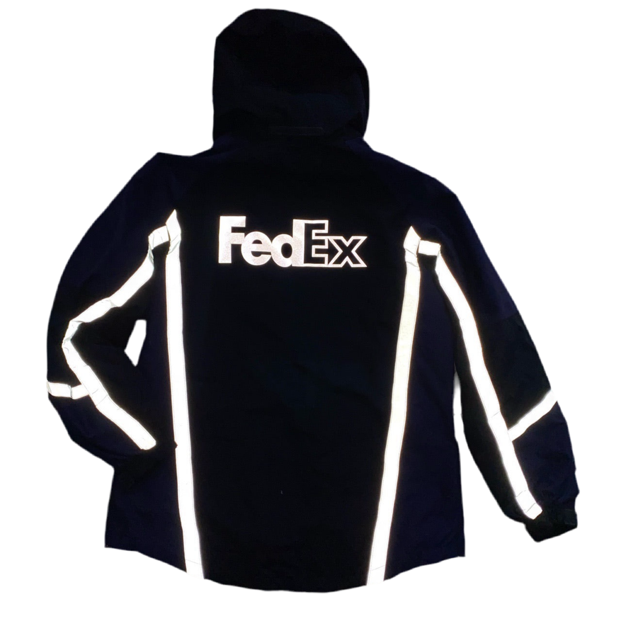 Fedex Windbreaker Reflective Jacket (L)