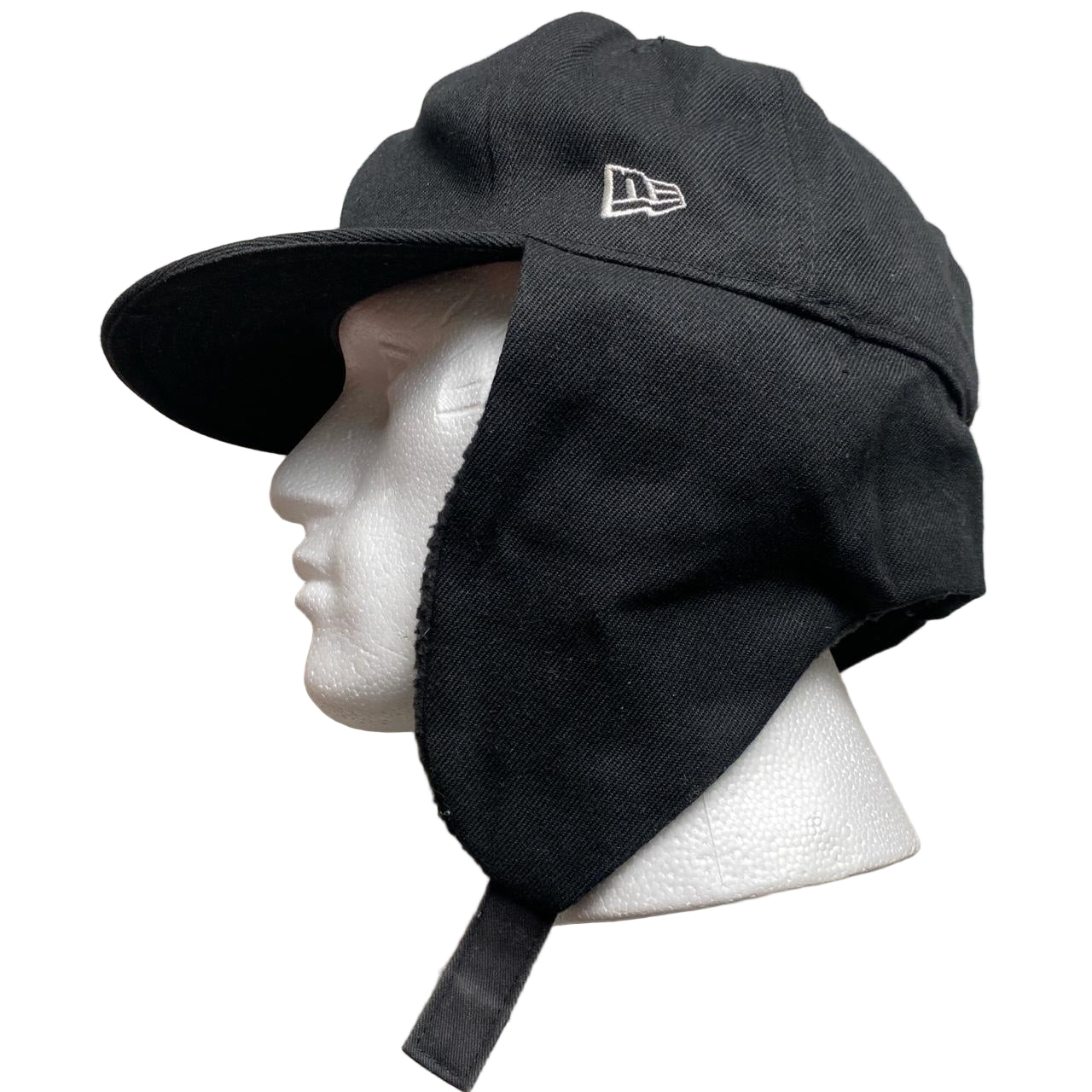 New York Yankees Black and White Dog Ear Fitted Cap