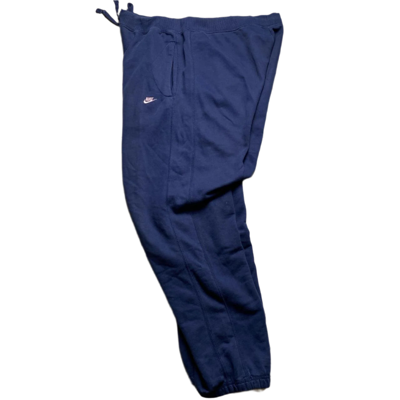 Nike Baggy Vintage Navy and Pink Joggers (L)