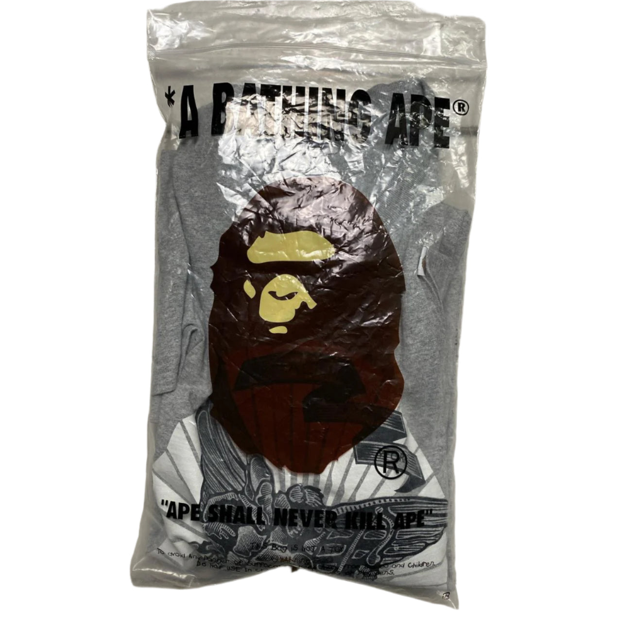 Bape A Bathing Ape London Mayfair London Store Grey T Shirt (2XL)