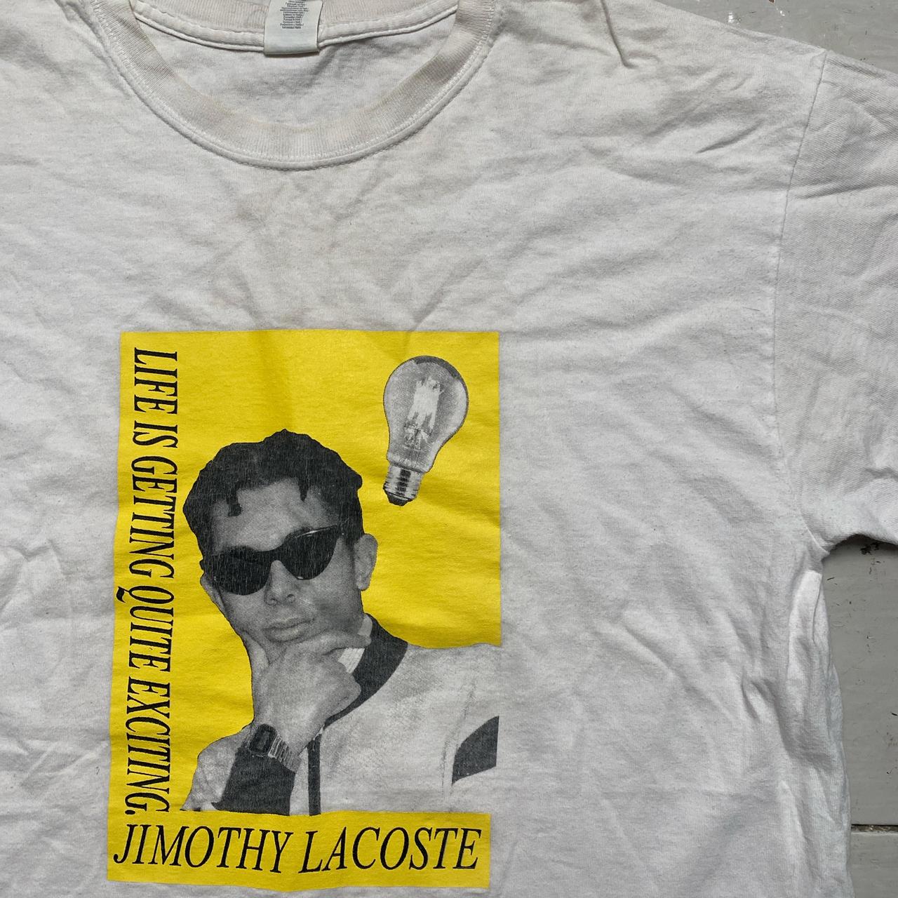 Jimothy Lacoste White T Shirt (L)