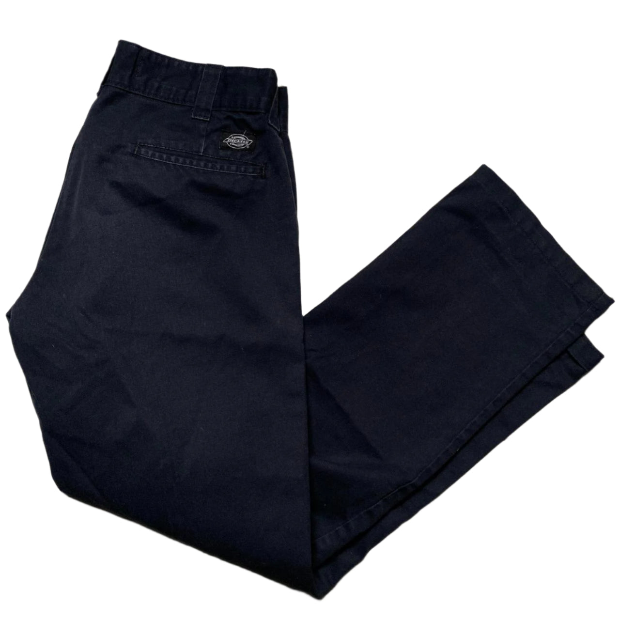 Dickies Black and White Chino Trousers (W 32)