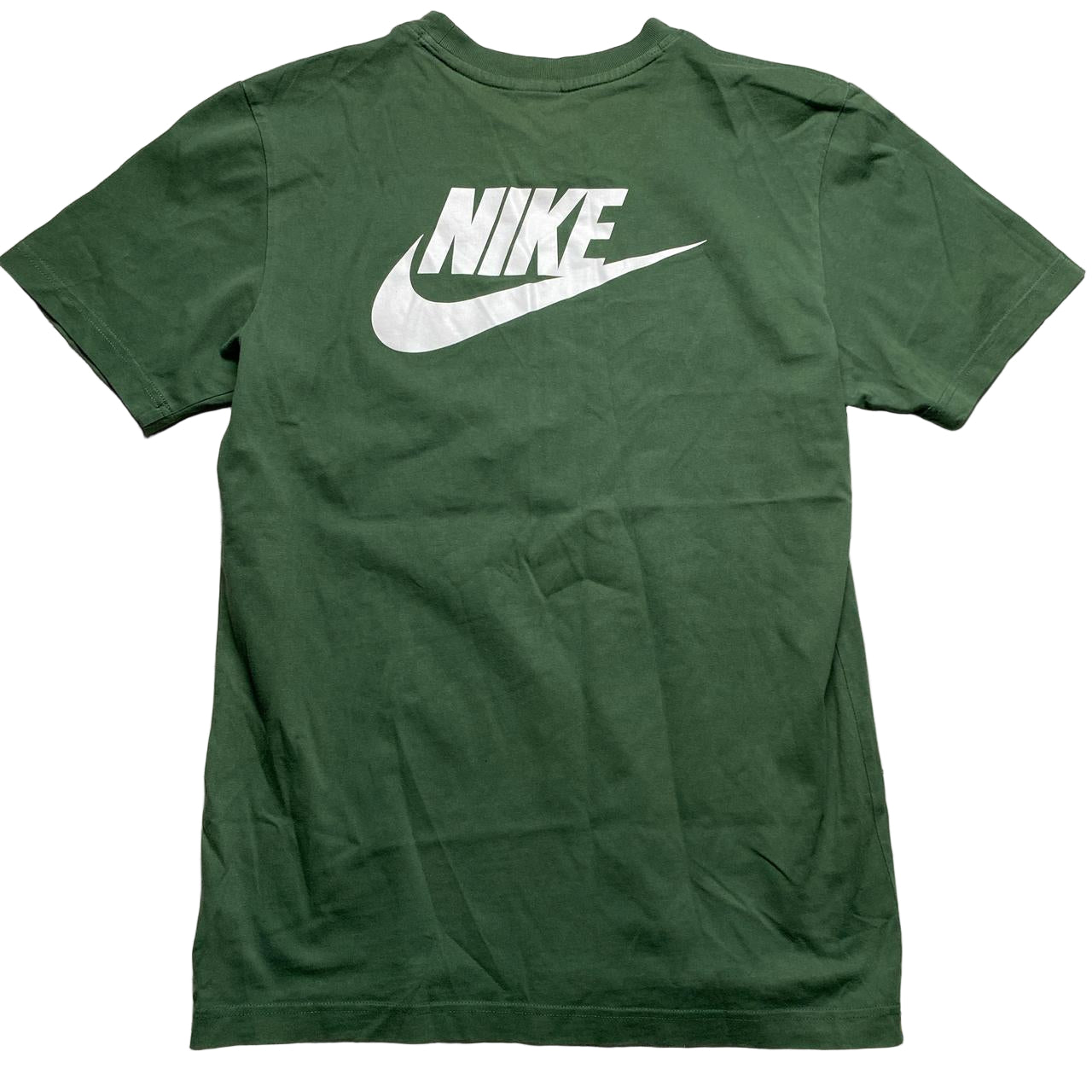 Hawkins High School Nike Stranger Things Green and White T Shirt (S)
