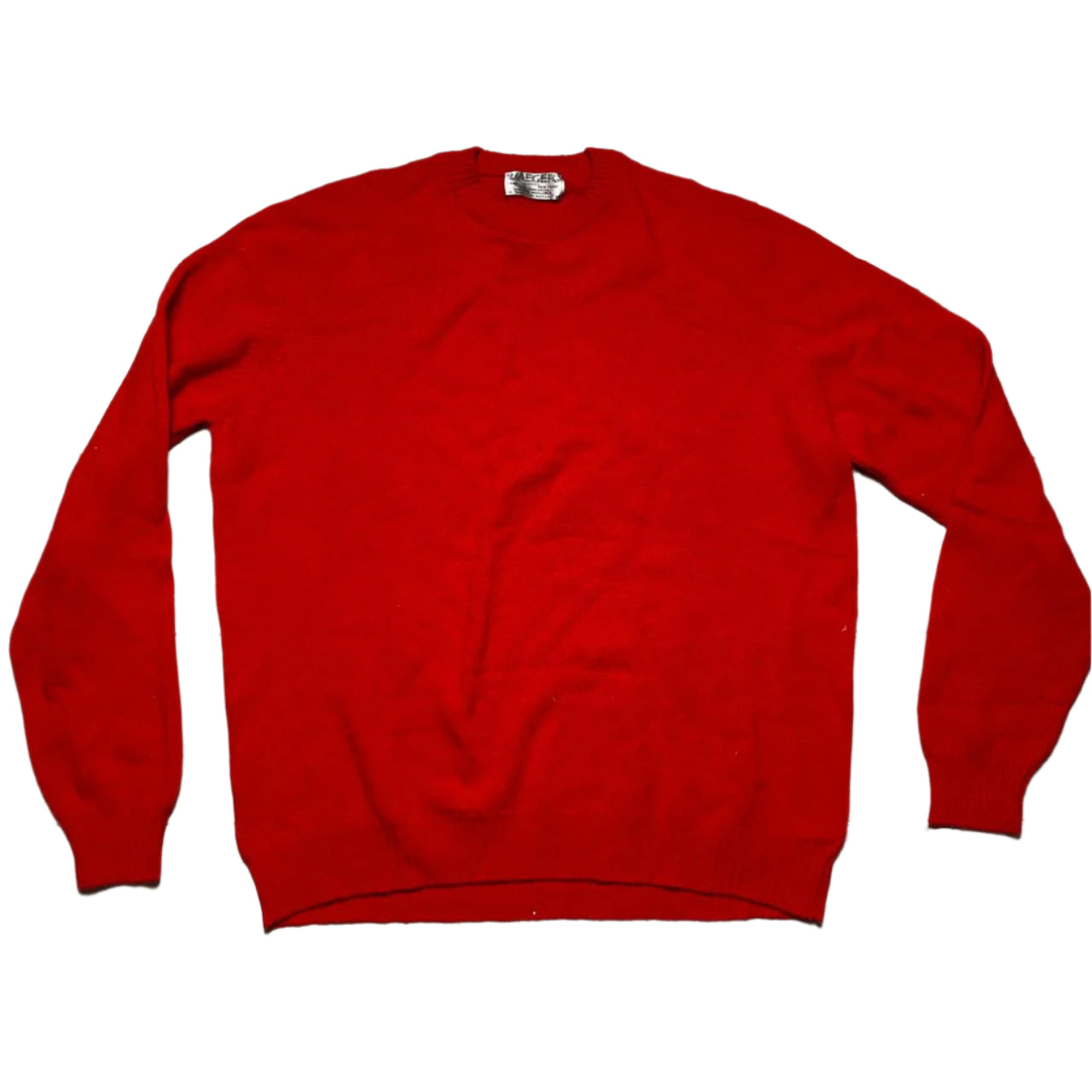 Jaegar Red Lambswool Red Jumper (S)