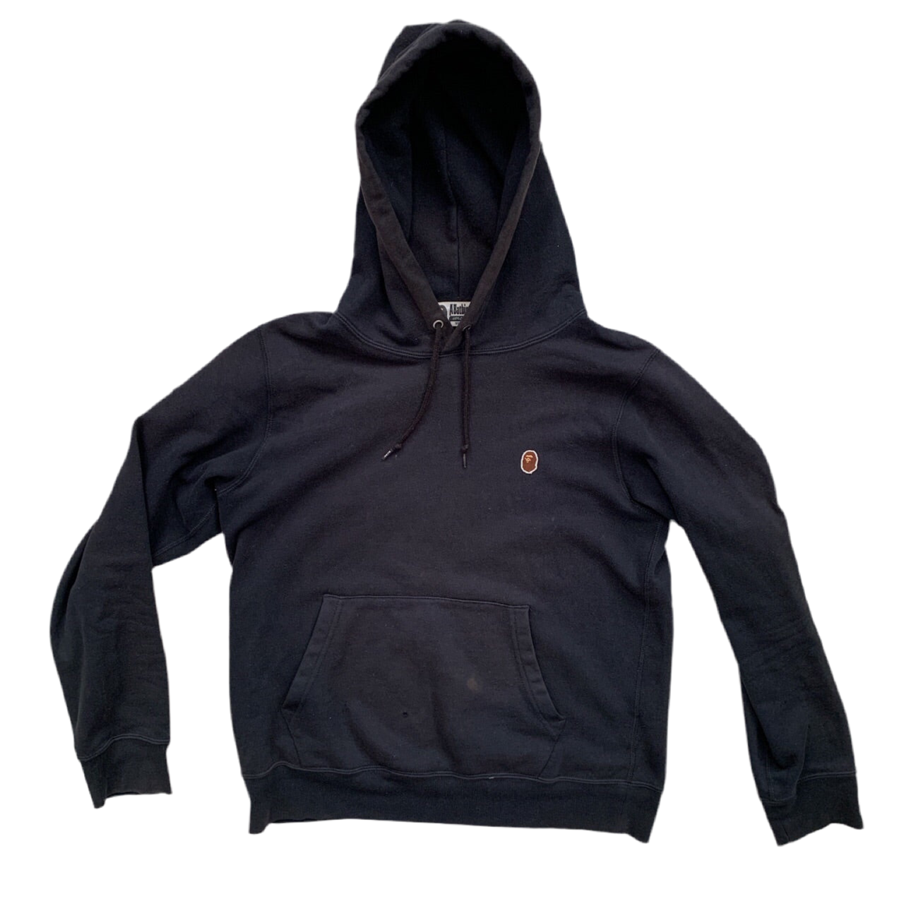 BAPE Black Spellout Hoodie (S)