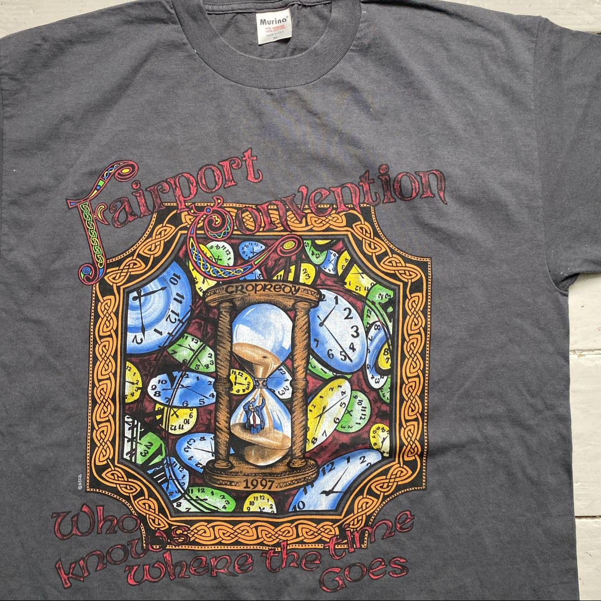 Fairport Convention 1997 Vintage 30th Anniversary T Shirt (XL)