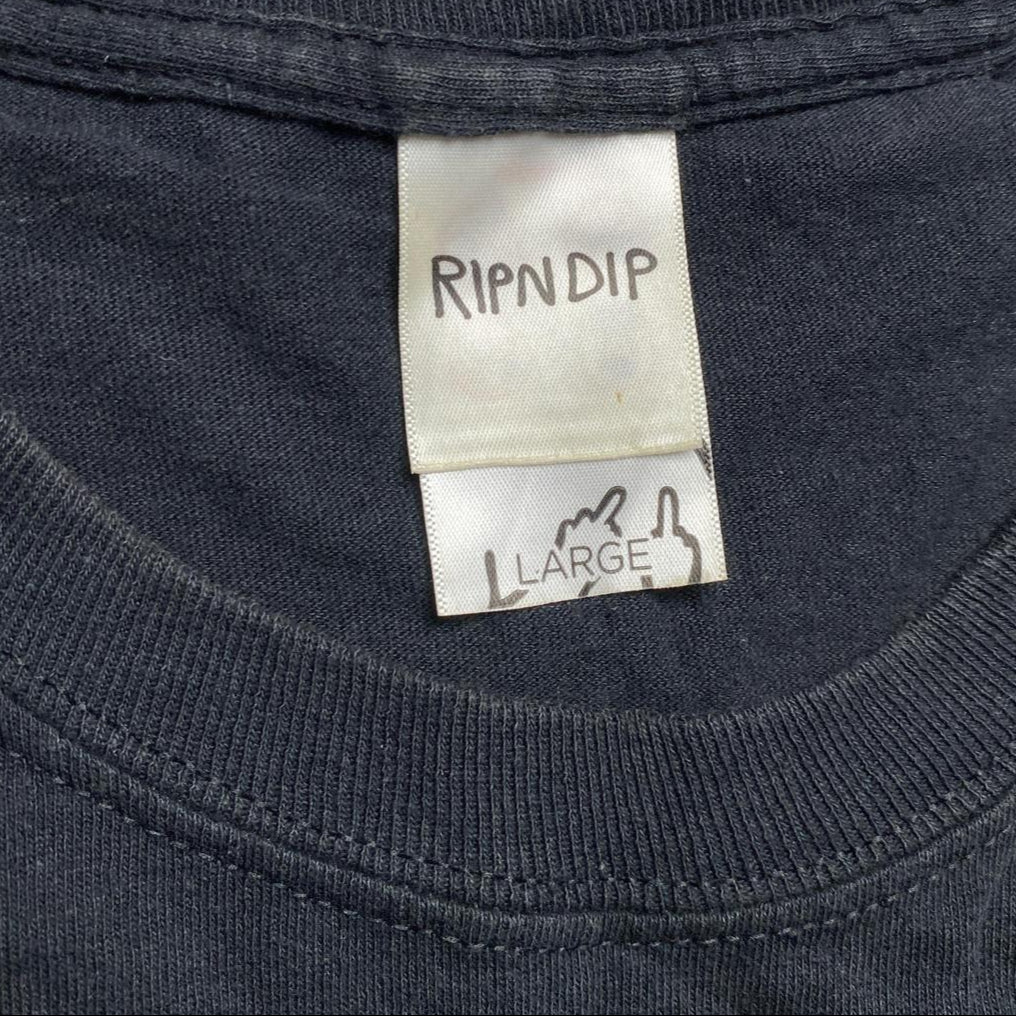 Rip n Dip Black Long Sleeve T Shirt (L)