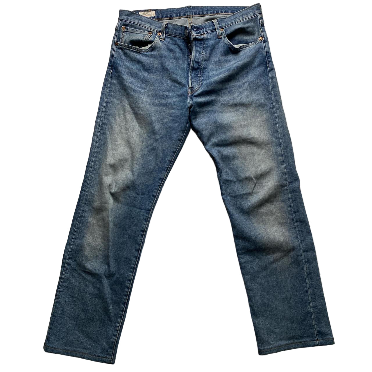 Levis 501 Light Blue Jeans (32W)