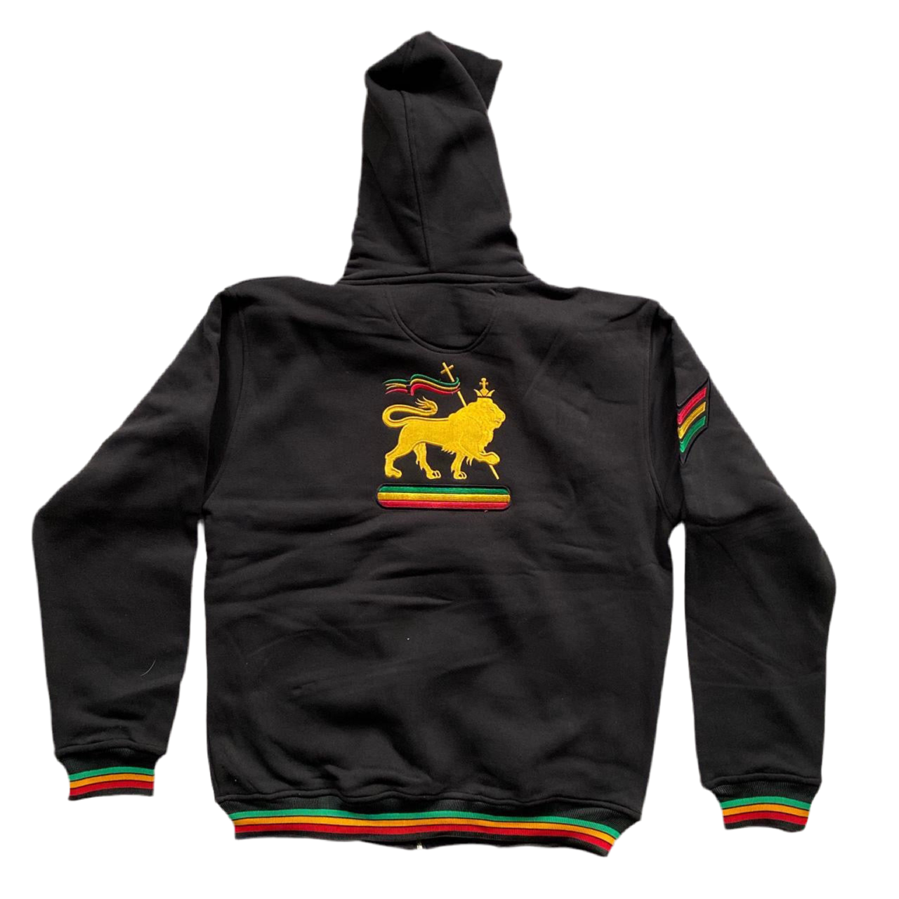 Raw Blue Vintage Rasta Lion Tracksuit (XXL)