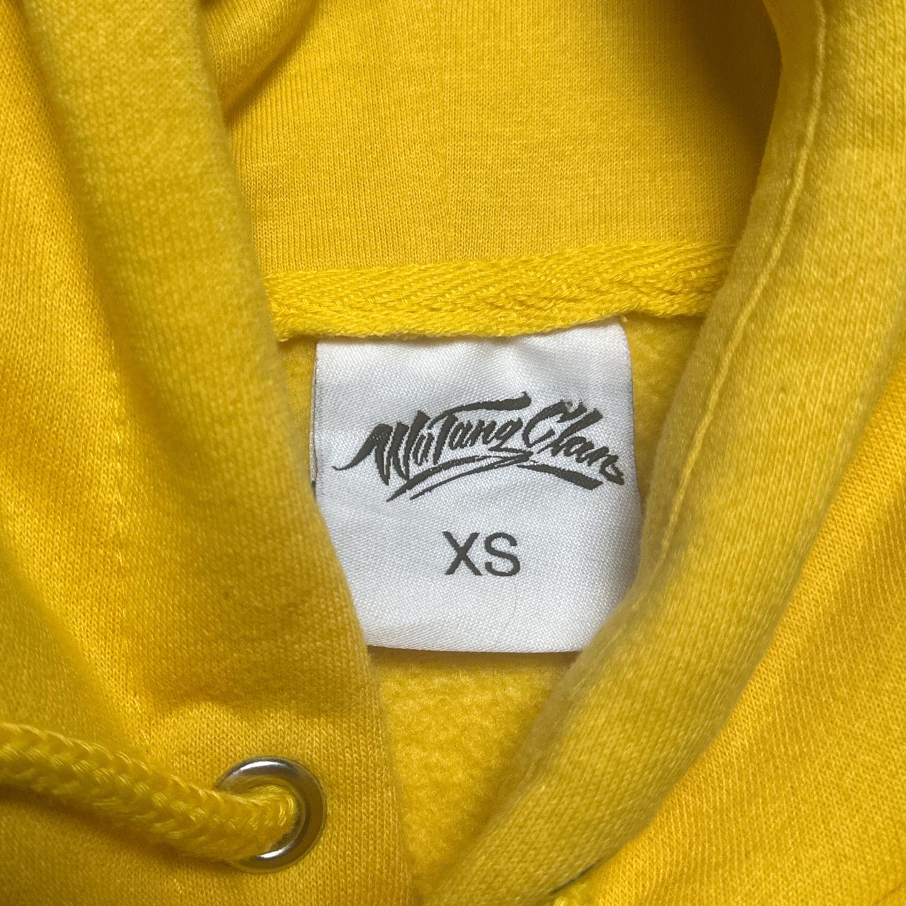 Wu Tang Yellow and Black Hoodie (XS)