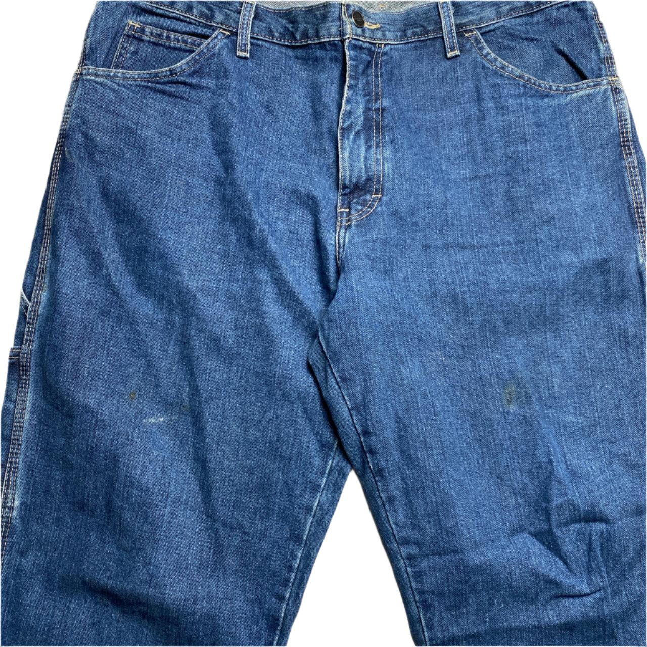 Dickies Vintage Navy Baggy Carpenter Jeans (36W)