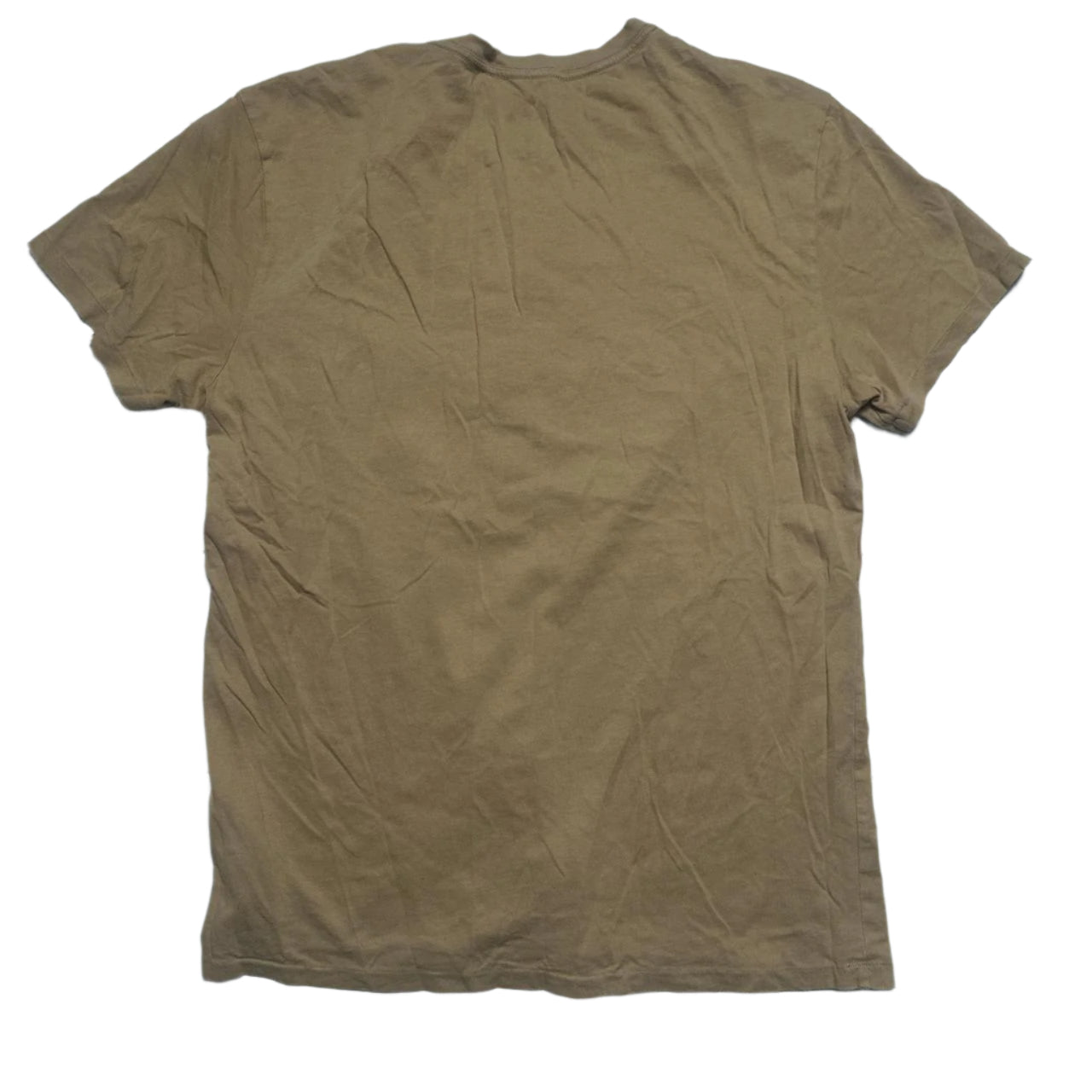 Ralph Lauren Polo Brown and Navy T Shirt (M)