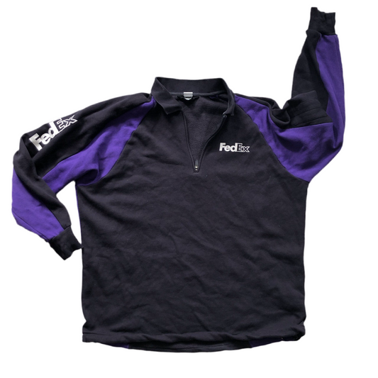 Fedex Quarter Zip Jumper (L)
