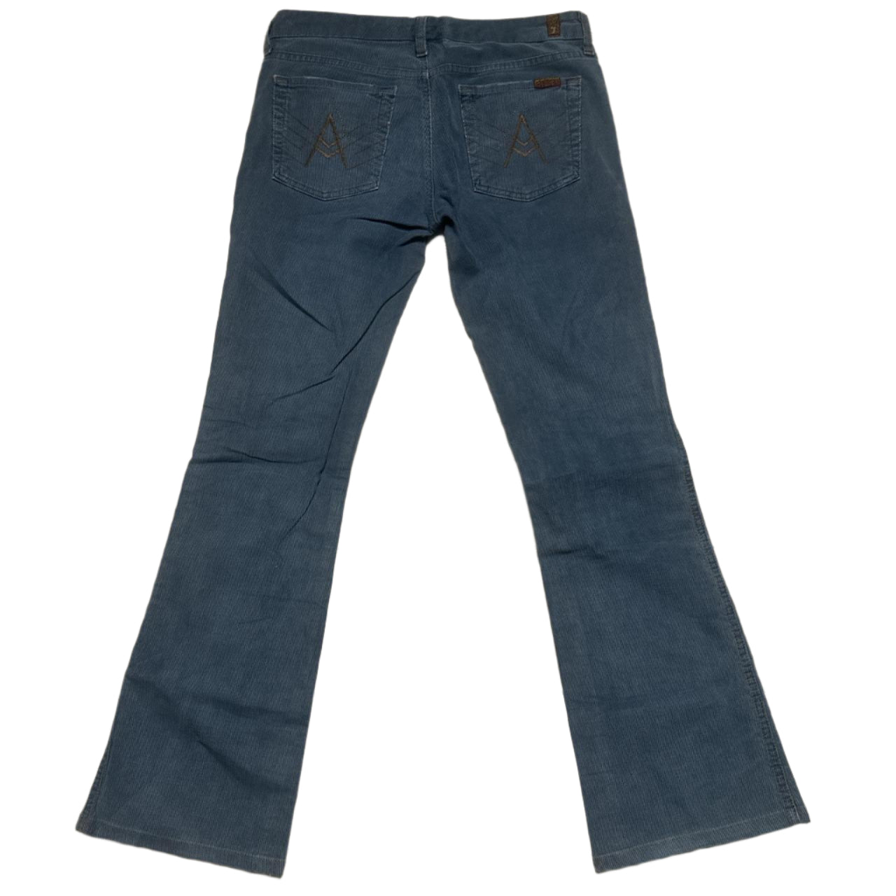 7 For All Mankind Corduroy Flare Jeans (W 28)