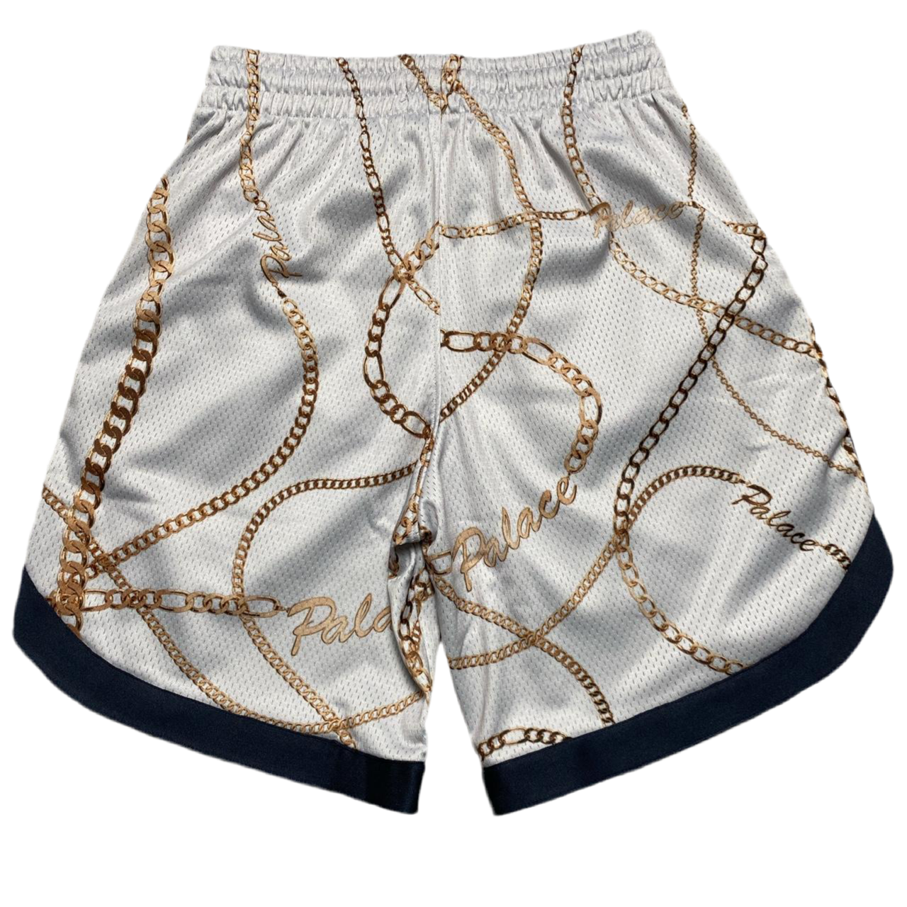 Palace Chains Basketball Mesh Shorts White (M)