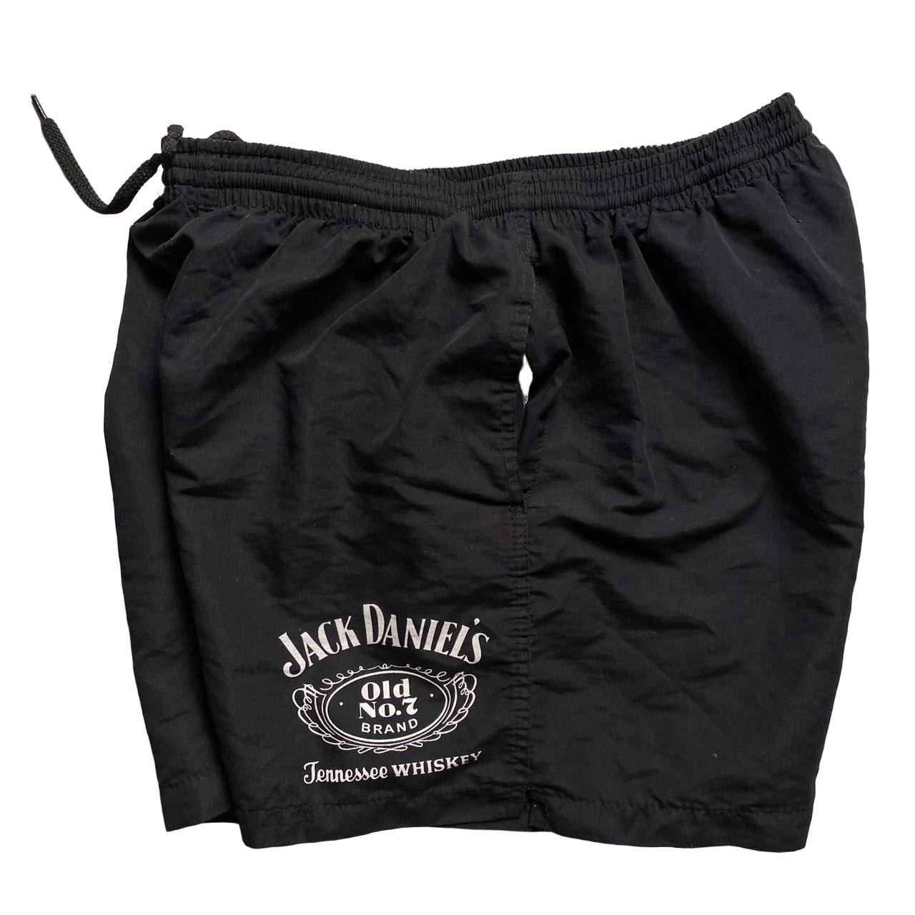 Jack Daniels Black and White Shell Shorts (L)