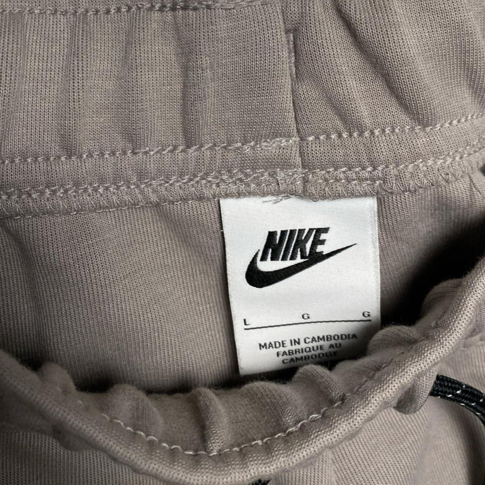 Nike Tech Fleece Grey and Black Joggers (M)