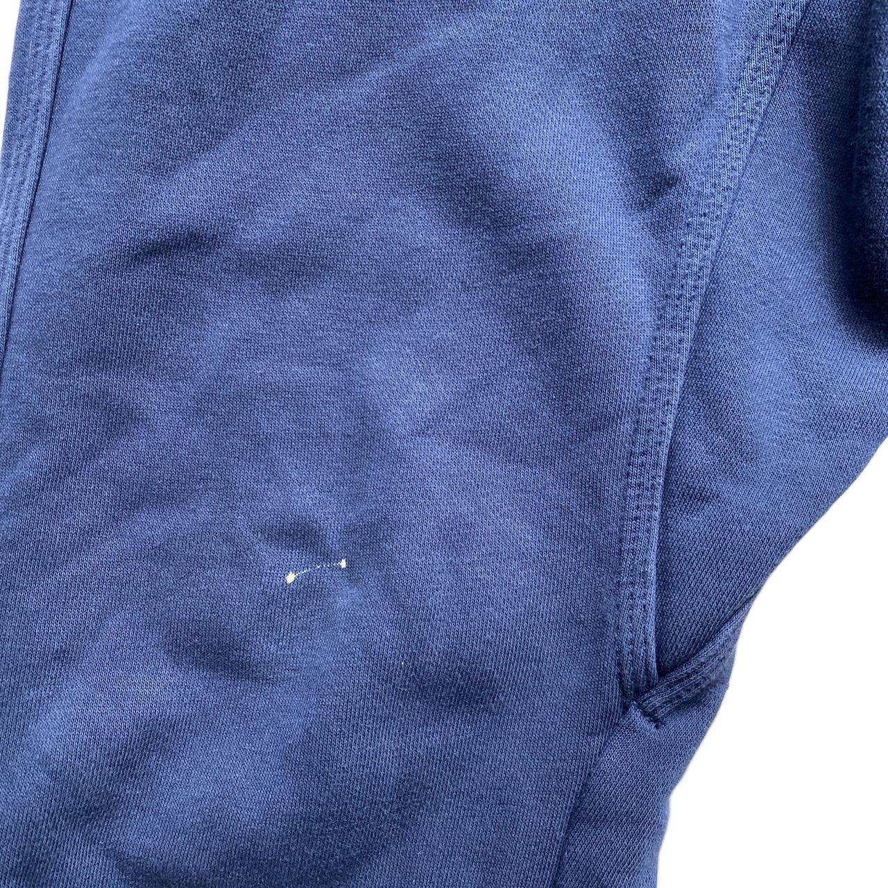 Nike Navy and White Swoosh Joggers (S)