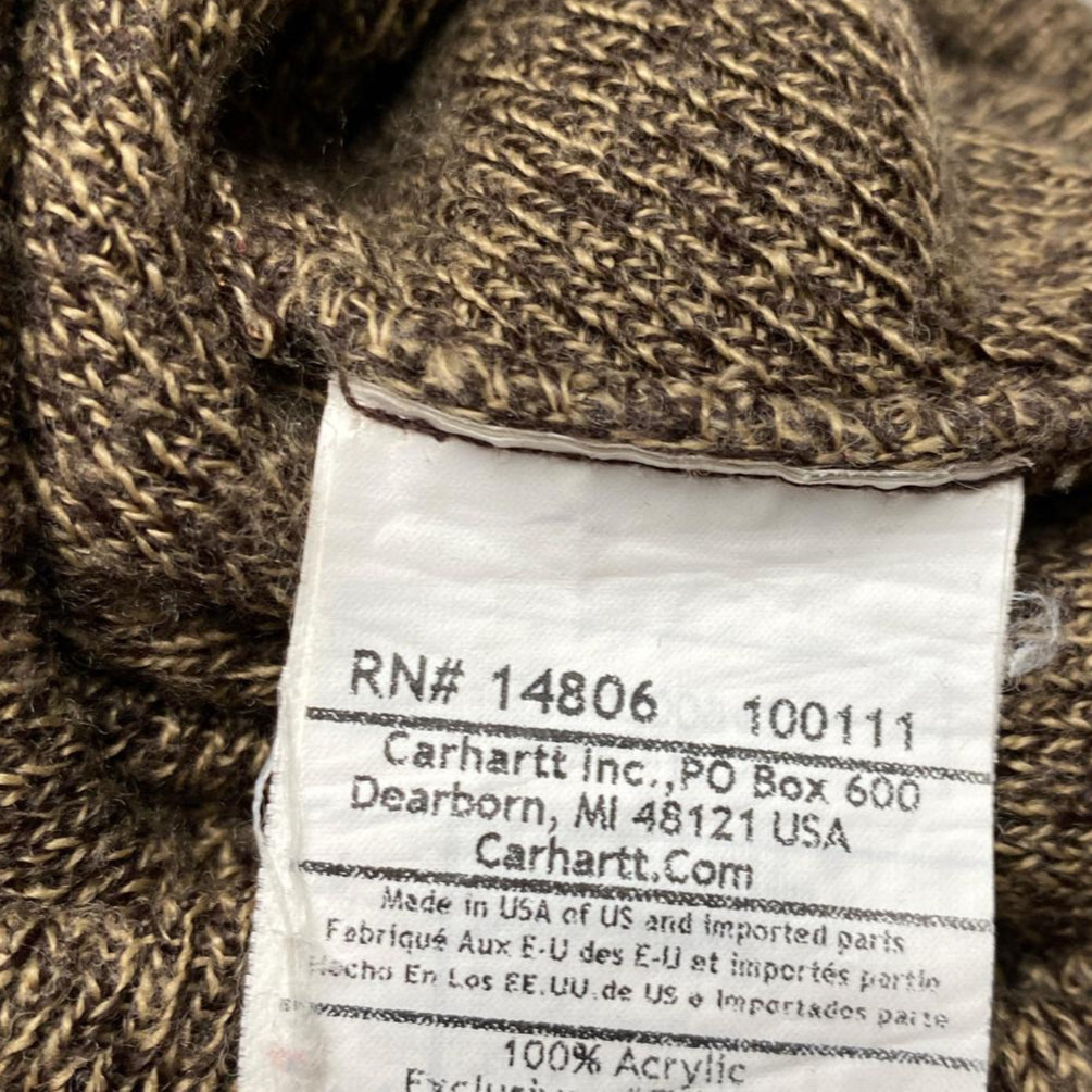 Carhartt Brown Beanie Hat