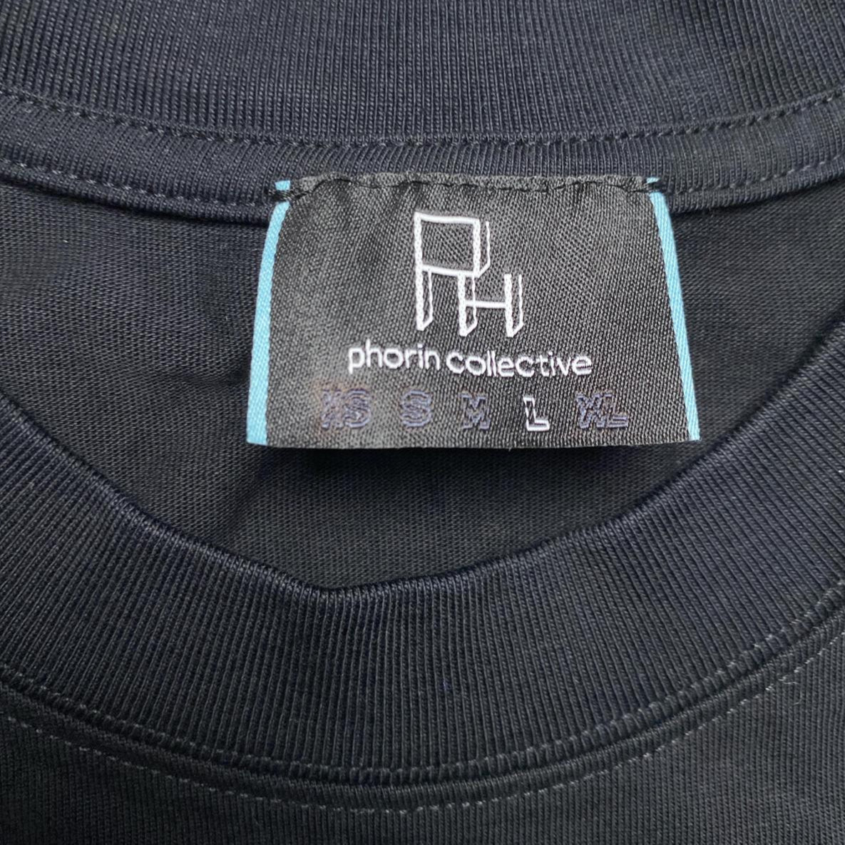 Phorin Collective Black and White T Shirt (L)