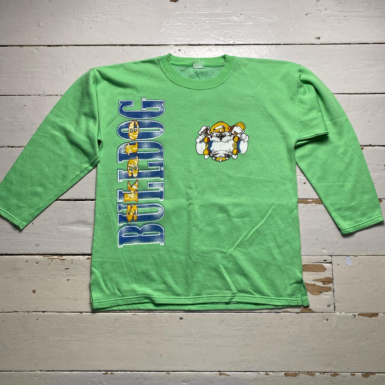 Bulldog Skate Vintage 90’s Green Jumper