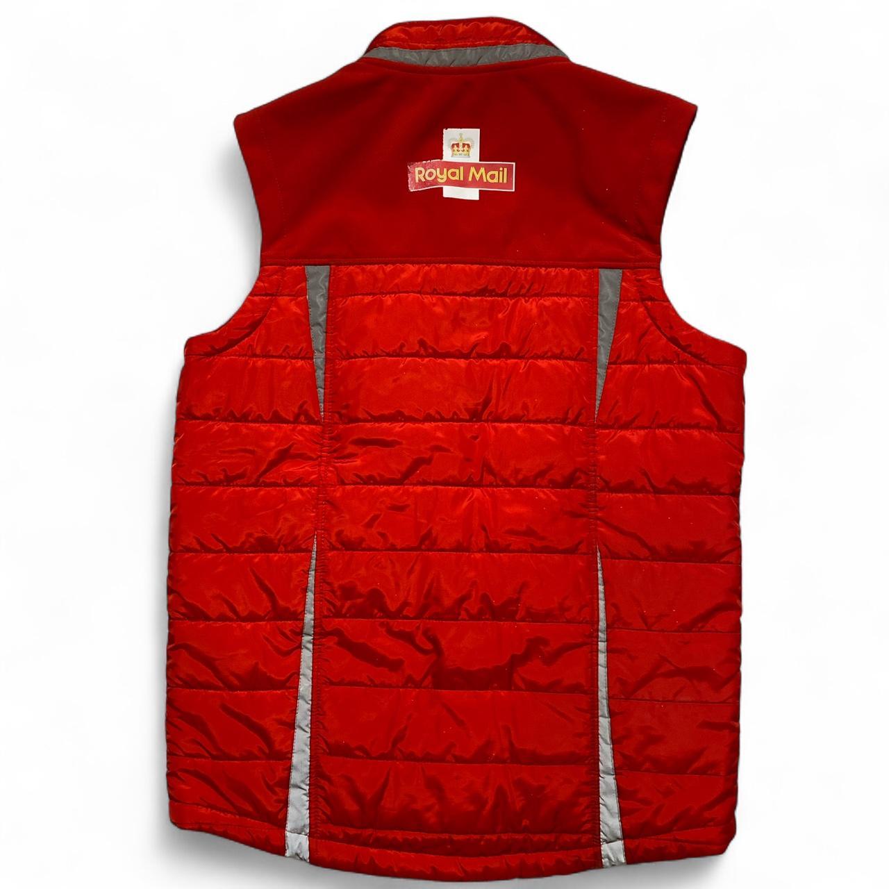 Royal Mail Red Reflective Gilet