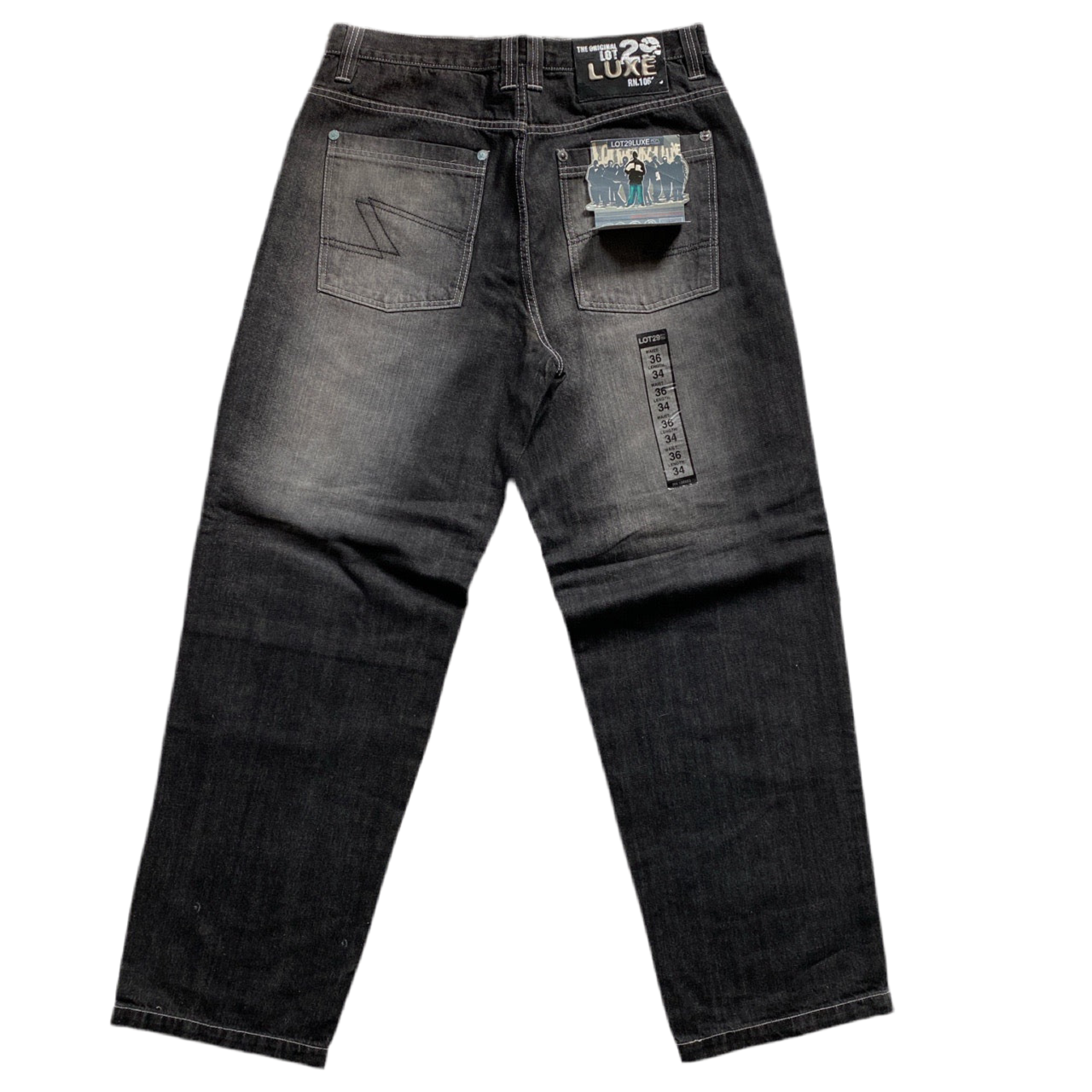 Lot 29 Looney Tunes Vintage Jeans Bugs Bunny (36/34)
