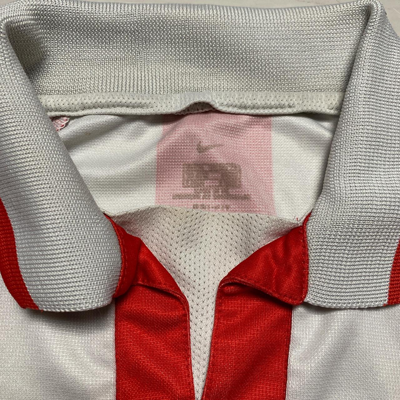 Nike Sunderland 2002/3 Football Jersey Red and White (L)