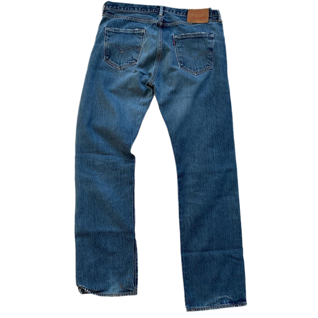 Levis 501 Distressed Jeans (34W)