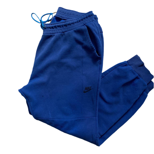 Nike Tech Fleece Blue Joggers (XL)