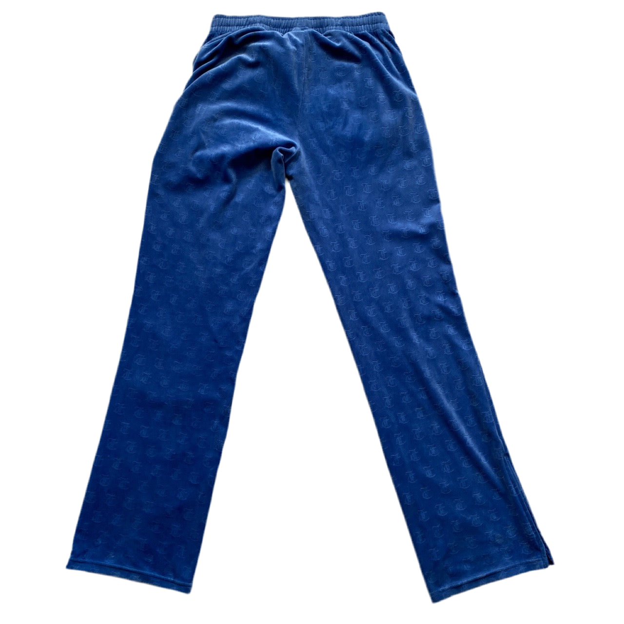 Juicy Couture Velour Blue Monogram Tracksuit (M)