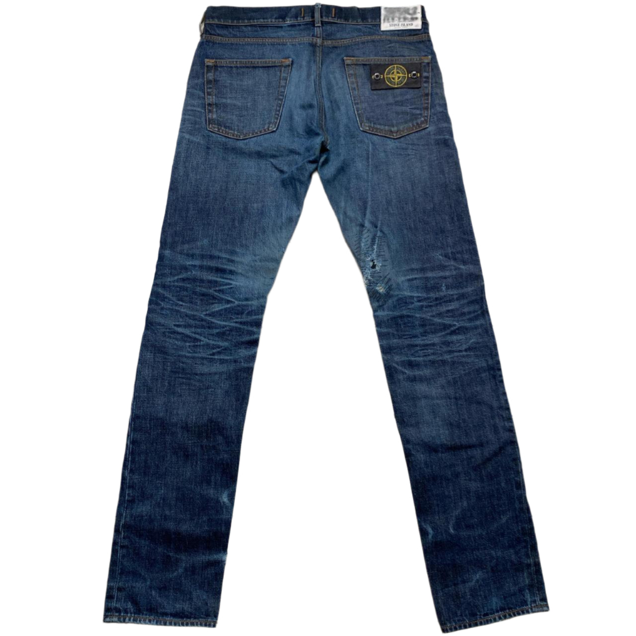 Stone Island Navy Blue Jeans (32W)