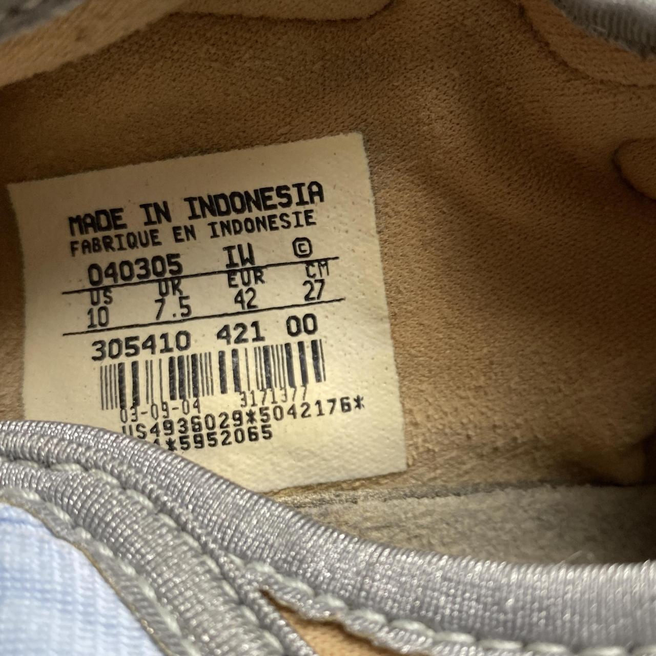 Nike Air Rift Baby Blue and Gold Trainers (UK 7.5)