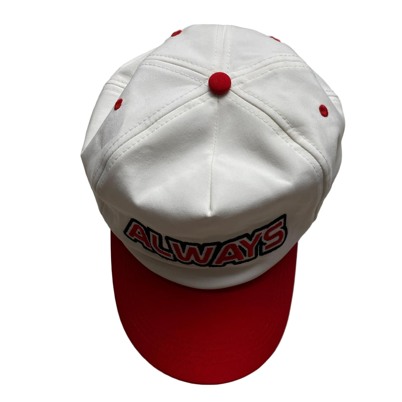 Always Do What You Should Do White Red and Black Snapback Cap