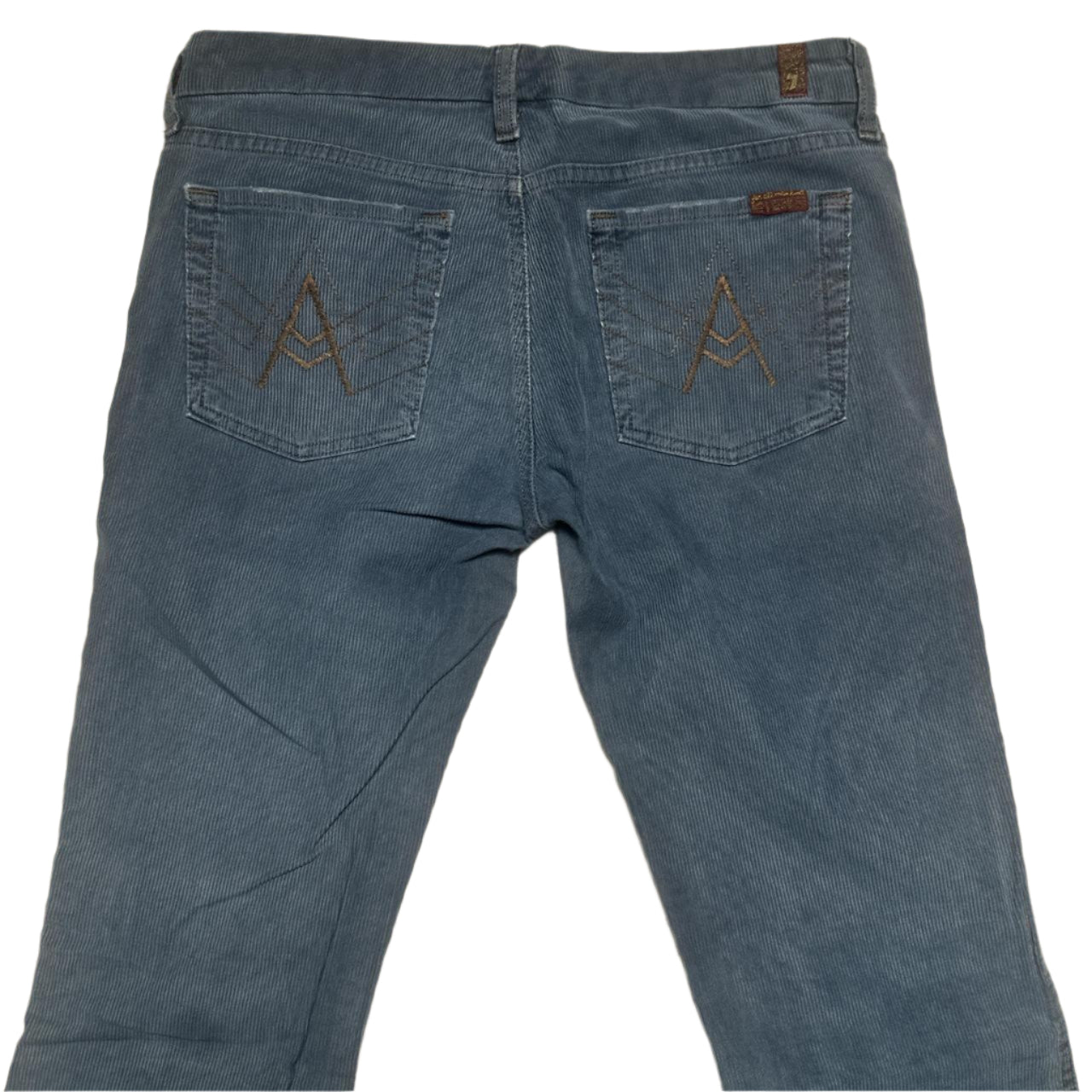 7 For All Mankind Corduroy Flare Jeans (W 28)