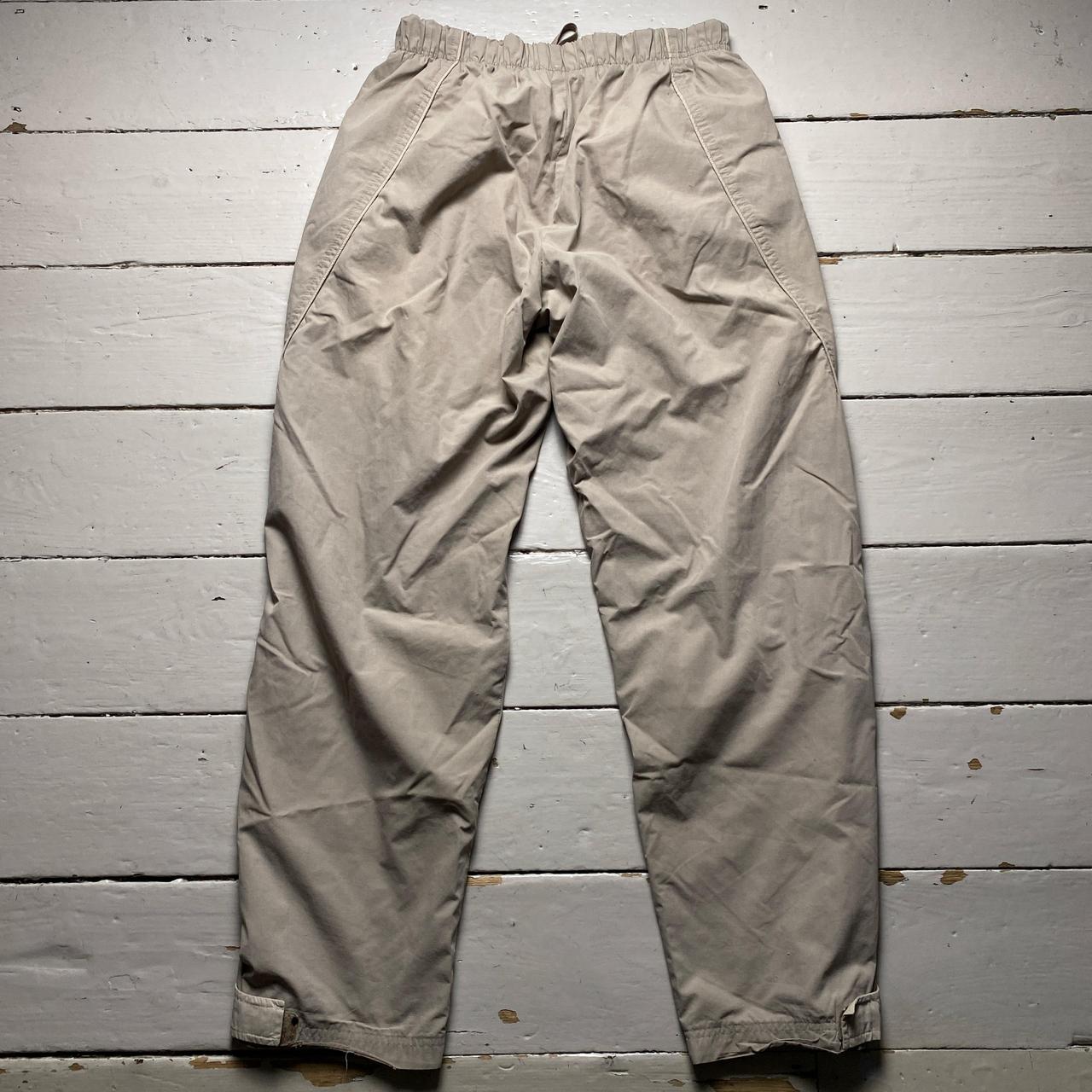 Nike Vintage Cream Shell Trackpant Baggy Bottoms