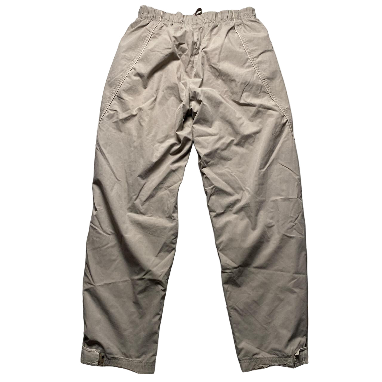 Nike Vintage Cream Shell Trackpant Baggy Bottoms (L)