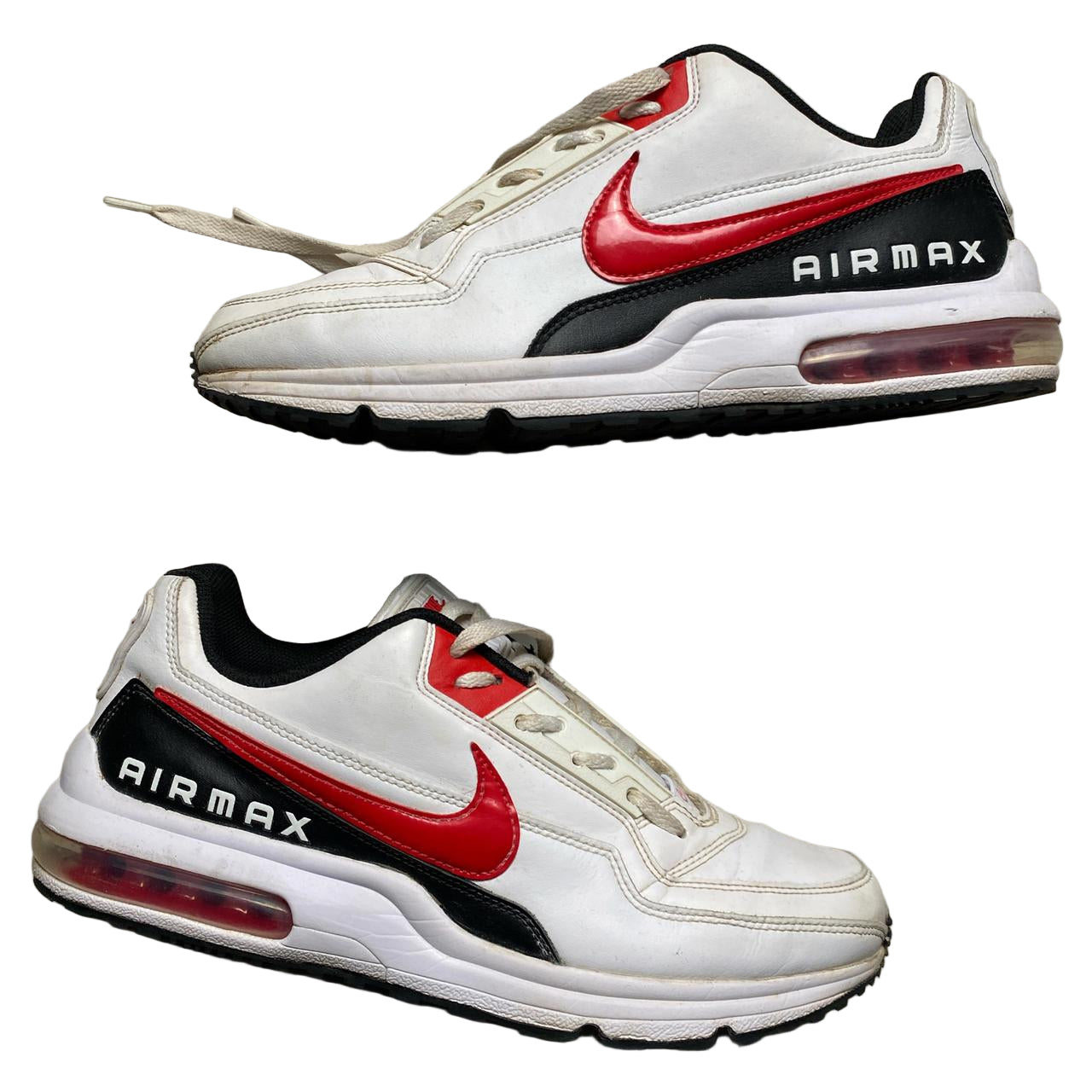 Nike Air Max LTD White Red and Black (UK 10)