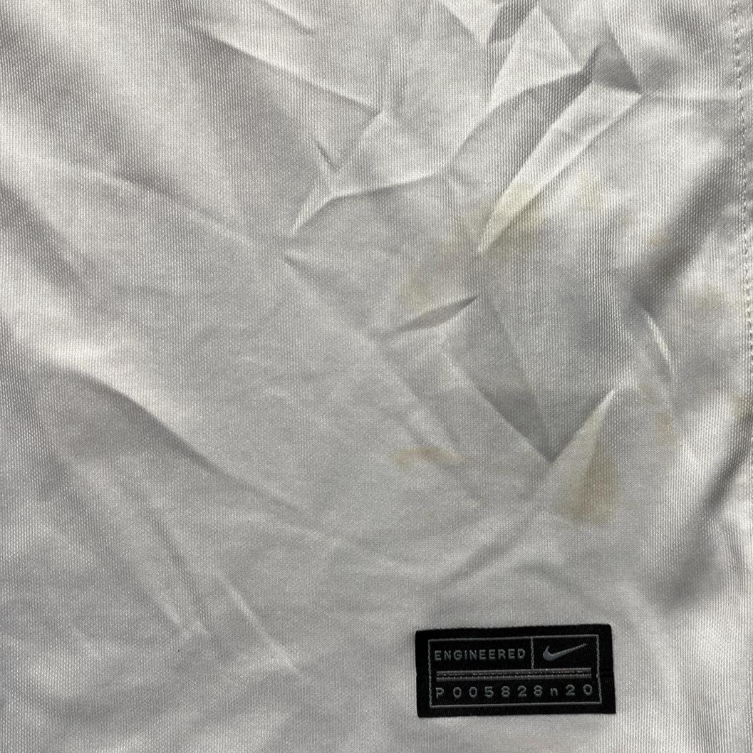 Nike PSG 2020 White Blue and Red Polo Shirt (L)