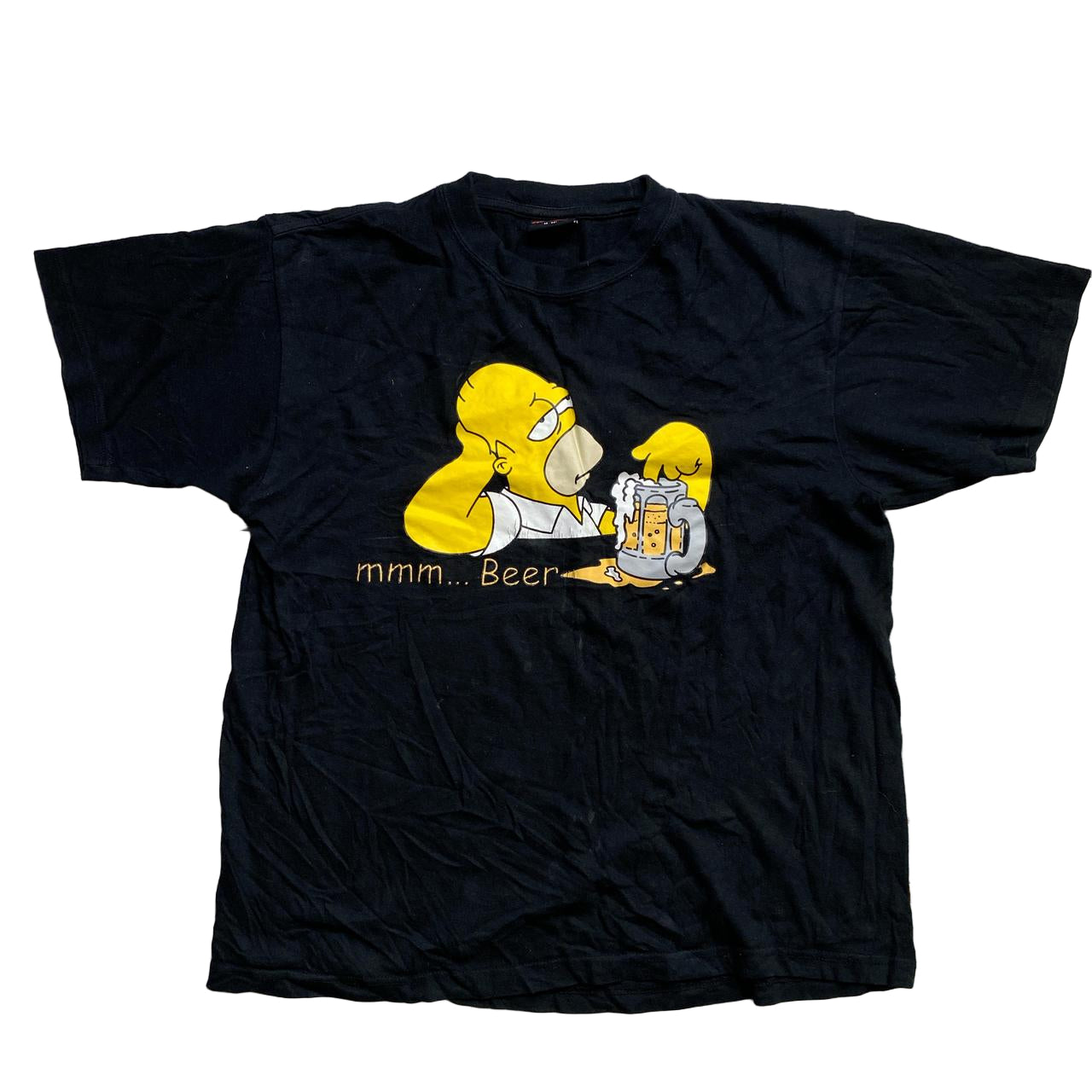 Homer Simpson Beer T Shirt (M)