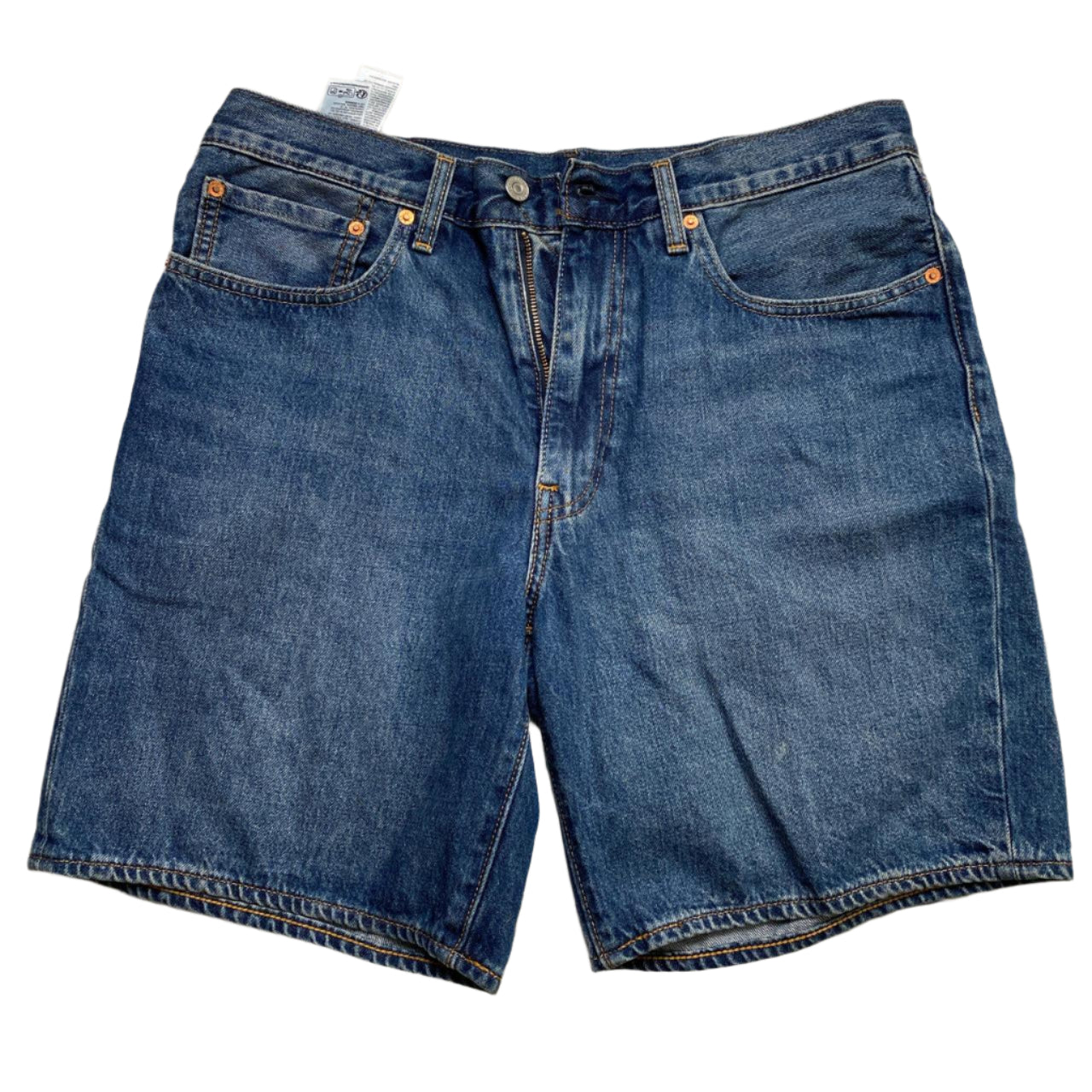 Levis 468 Navy Jorts Jean Shorts (34W)