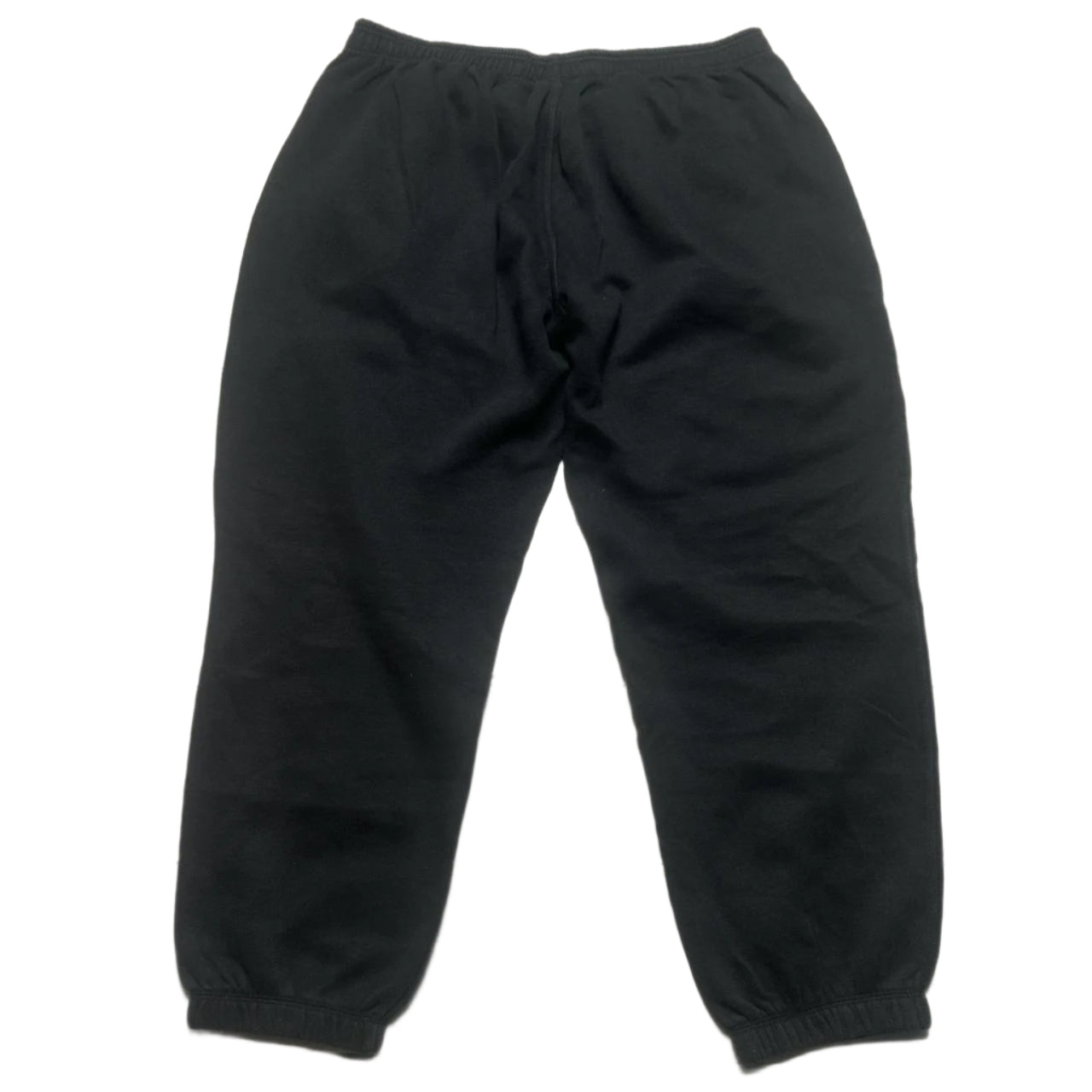Adidas Black and White Baggy Joggers (XL)