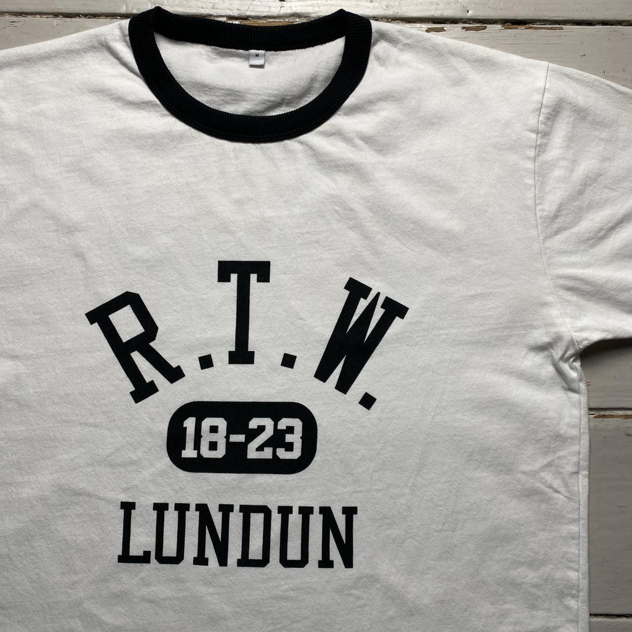 Corteiz RTW Lundun White and Black T Shirt (M)