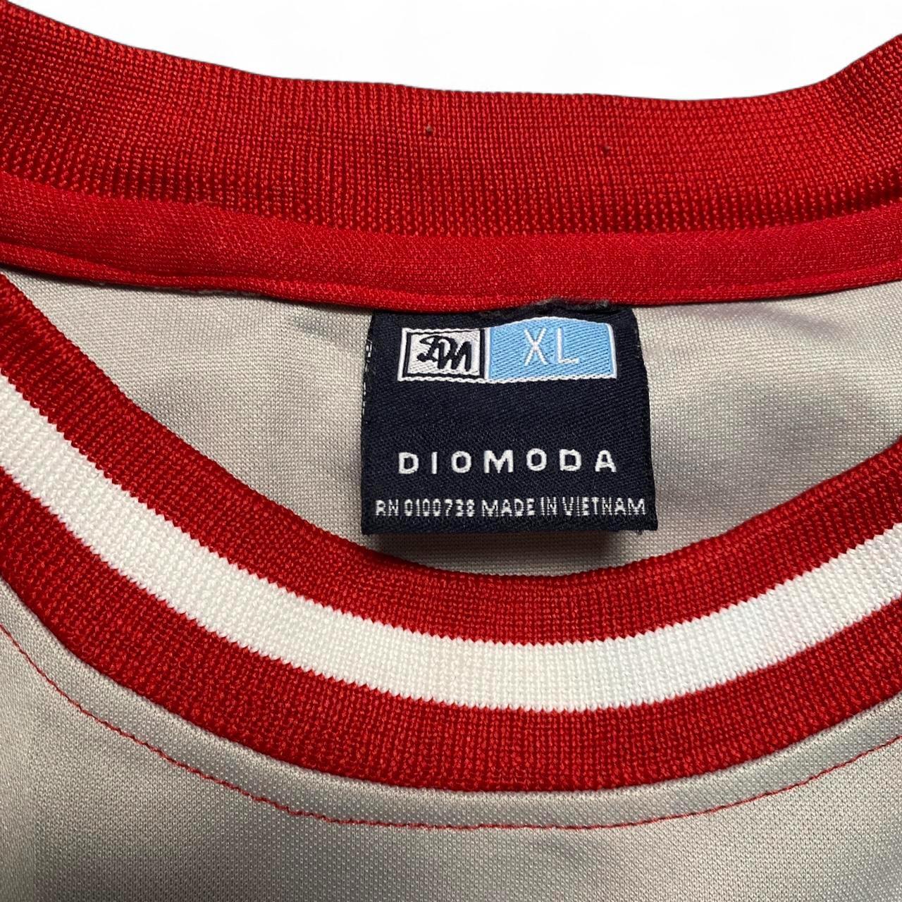Dirty South Vintage y2k 90’s Red White and Grey Jersey (XL)