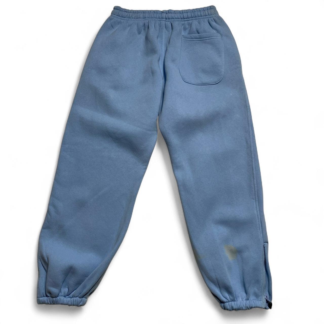 Time is Money Vintage y2k Baby Light Blue Air Force Embroidery Tracksuit (S)