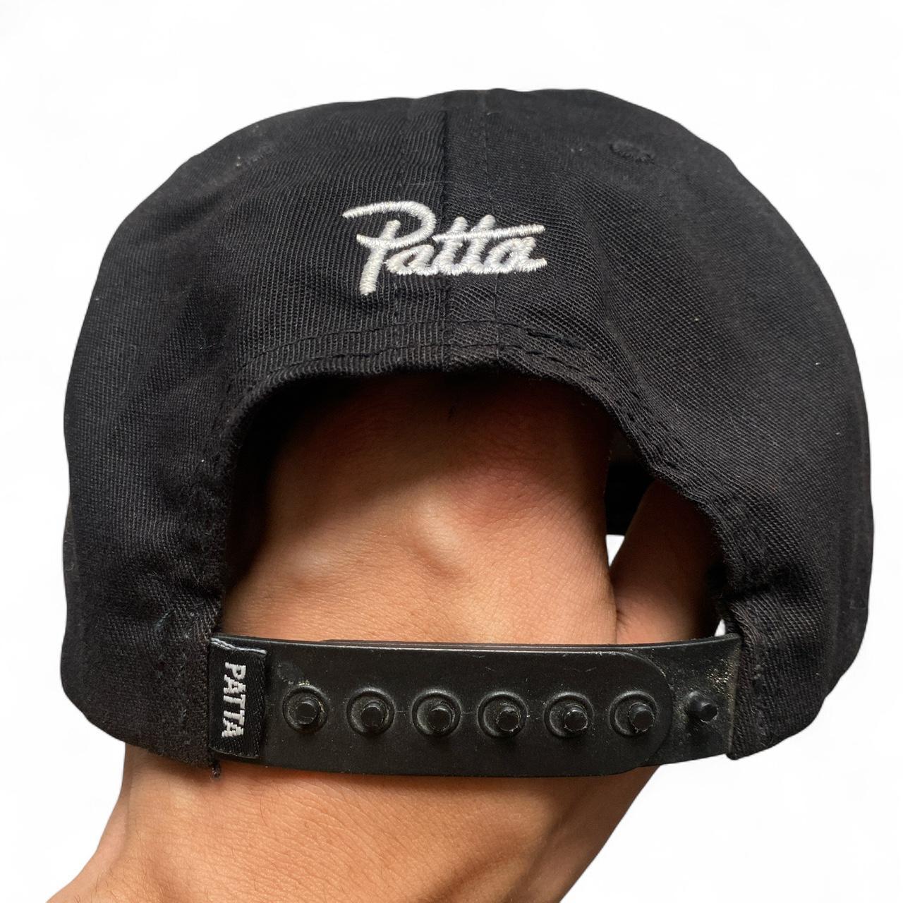 Rabble Patta Black and Yellow Vintage Snapback Cap