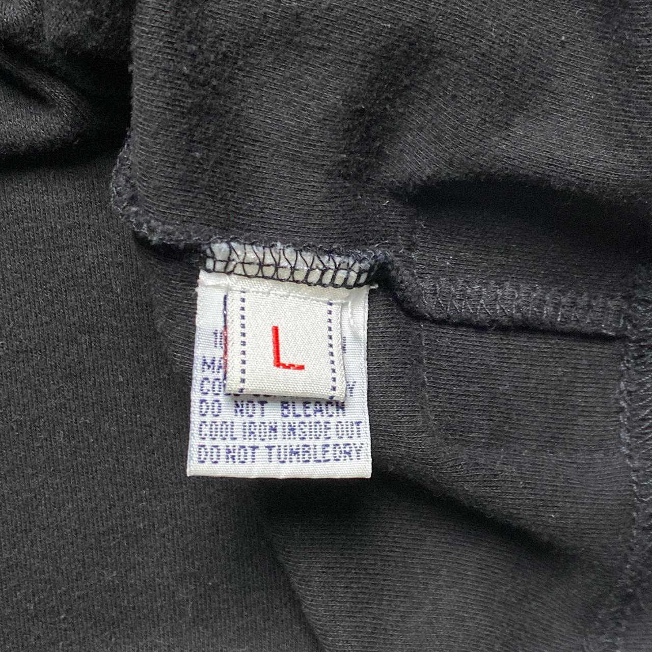 Evisu Tailor Salon Black Red and Yellow Long Sleeve T Shirt (L)