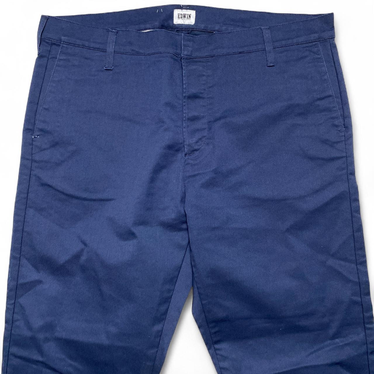 Edwin Navy Smart Trousers (38W)