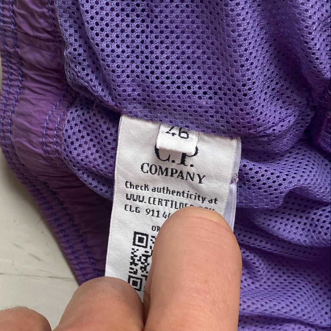 CP Company Purple Nylon Swimming Trunks Shorts (S)