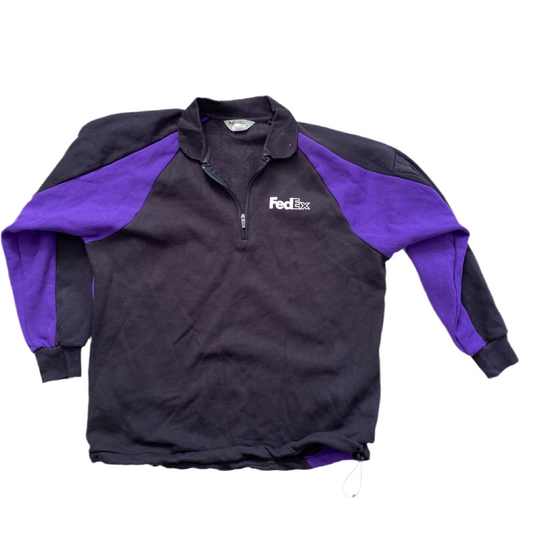 Fedex Quarter Zip Jumper (L)